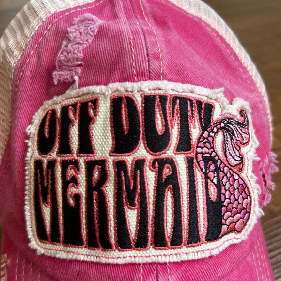 Simply Southern Pink Trucker Hat - Picture 3 of 5
